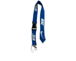 Blue Nike Lanyard Keychain ID Badge Holder Quick release Buckle - $9.99