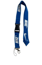 Blue Nike Lanyard Keychain ID Badge Holder Quick release Buckle - £7.89 GBP