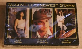 Nashville&#39;s Newest Stars Cassette Tape Kenny Chesney Lari White Joe Randall CAS1 - £9.61 GBP