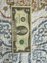 2003A $2 TWO DOLLAR BILL Low Fancy Serial Number, Good Condition US Note... - £10.99 GBP