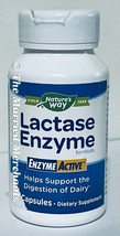 Nature&#39;s Way Lactase Enzyme Digestion Support 100 capsules 5/2025 FRESH! - $12.97