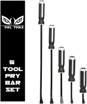 Pry Bar Set Metal Striking Hammer Cap Industrial Grade With Angled Tip NEW - £34.17 GBP