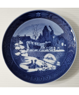 Royal Copenhagen Collectible Christmas Plate 1999 &quot;The Sleigh Ride&quot; - $53.08