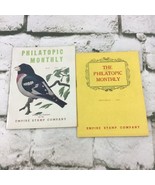 Vintage 1949 Philatopic Monthly Stamp Collectors Guide Books Lot Of 8 - £15.77 GBP