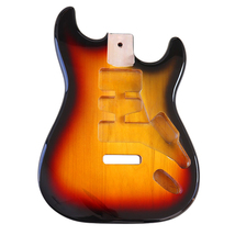 Electric Guitar Body for Fender ST Strat Accessory DIY Poplar HSH Sunburst - £79.67 GBP