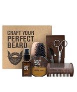Beard Grooming Kit for Men - Includes Sandalwood Beard Oil &amp; Beard Balm,... - $47.59 CAD