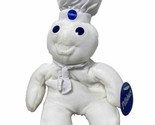 Pillsbury Doughboy Beanbag Plush Dakin Pop n Fresh Doll factory 1997 Scarf - £11.71 GBP