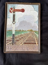 DELFT Porcelaine Cloisonné Carrelage WWII Série &quot; Railwaystrike &quot; En 1945 - $149.00