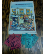 Gilbert Shelton feds and heads game pieces furry freak brothers - $24.70