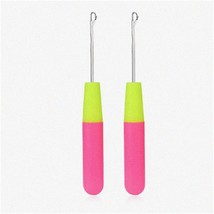 Knots &amp; Curls Crochet Hair Kit - Small &amp; Big Hook Needle Combo (2 Pieces) - $16.78