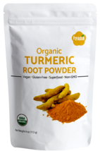 Organic Turmeric Powder, Curcumin longa  Finely Ground Indian Spice, 4, 8, 16 oz - £5.53 GBP+