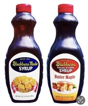 Blackburn Syrup Combo Pack. 1 Of Each Flavor. Original And Butter Maple.... - £35.02 GBP