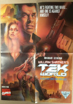 William Shatner&#39;s Tek World Retail Poster by Epic and Marvel Comics 1991  - £37.78 GBP
