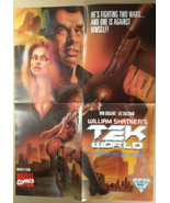 William Shatner&#39;s Tek World Retail Poster by Epic and Marvel Comics 1991  - $64.84 CAD