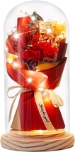 Mother&#39;s Day Gifts for Mom, Preserved Rose Bouquet Gifts for Mom Girlfriend Wife - £29.48 GBP