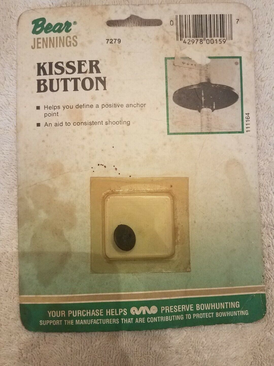 Bear Jennings Kisser Button - $29.58