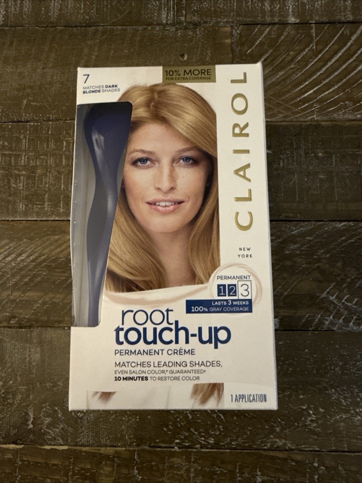 Clairol Root Touch Up Permanent Hair Color 7 Dark Blonde - $19.68