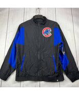 Chicago Cubs MLB Large Fanatics Full Zip Windbreaker Jacket Black New Men - $97.71 CAD