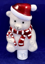Christmas Polar Bear Wall Night Light 2018 6” *Pre-Owned* - £6.64 GBP