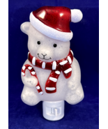 Christmas Polar Bear Wall Night Light 2018 6” *Pre-Owned* - $8.49