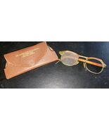 VTG Childrens Glasses &amp; Leather Case Dr Gordon S Buchanan Optometrist No... - $21.99