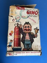 Vintage Battery Operated Rosko Gino Bubble Toy Japan Box for parts not w... - $64.35