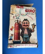 Vintage Battery Operated Rosko Gino Bubble Toy Japan Box for parts not w... - $1,223.09 MXN
