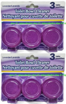 ( Lot 2 ) Toilet Bowl Cleaner Lavender ( 3Tabs/pk-50g Each =TOTAL 150g )... - $16.66 CAD