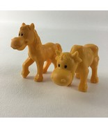 Disney Mickey Mouse Carry Around Farm Replacement Animals Horse Cow Vint... - $274.75 MXN
