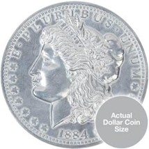 Jumbo Coin - Jumbo Dollar  is 3 Inches in Diameter! - Jumbo Metal Coin - $9.89