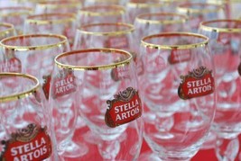 Stella Artois 50 Cl Beer Glasses Set of 6 - £45.60 GBP