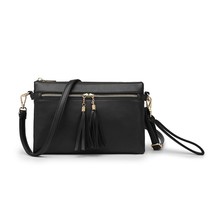 Yogodlns Vintage PU Leather Women Messenger Bags Women Crossbody Bag Designer Wo - £52.07 GBP