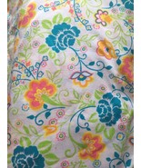 Vintage Fabric Remnant 70s Jersey Knit Flowers Mod Medium Weight Nice 2 ... - $741.26 MXN