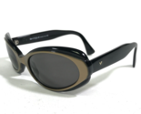 Vintage Vogue Sonnenbrille VO2161-S W899 Schwarz Rund Cat Eye Rahmen Gra... - $60.41