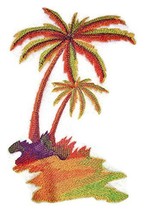 Nature Weaved in Threads [ Tropical Palm Trees in Watercolor] [Custom an... - £15.42 GBP