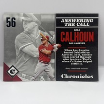 2017 Panini Chronicles Baseball Kole Calhoun Base #39 Los Angeles Angels - $1.97