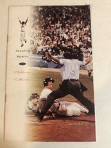 1993 Atlanta Braves Clubhouse Collection Catalog Catalogue Ephemera Georgia Box3 - $12.86