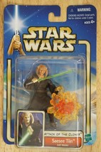 Star Wars Attack Of The Clones Action Figure Hasbro NOS C-060A Saesee Ti... - $19.74