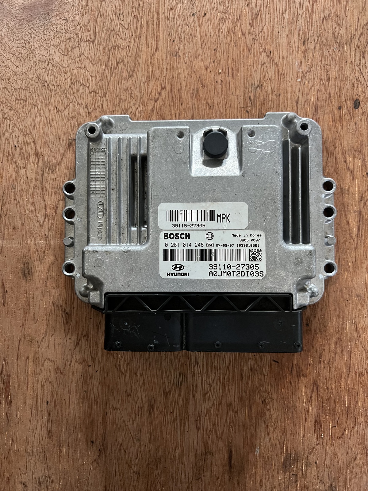 ENGINE CONTROL MODULE ECU 39110-27305 FITS HYUNDAI TUCSON 2008-2012 Item image 2