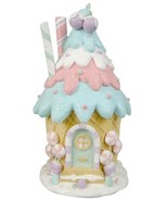 NEW SUGARED WAFFLE CONE GINGERBREAD HOUSE  PASTEL COLORS - £21.89 GBP