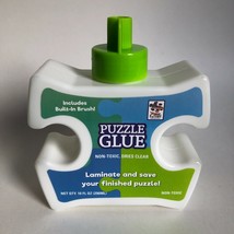 Puzzle Glue by Jigsaw Puzzle Factory 10 OZ Dries Clear Built in Brush No... - £8.60 GBP