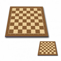 Professional Tournament Chess Board 5P BROWN  - 2.1&quot; / 54 mm field - 20&quot; size - £46.36 GBP