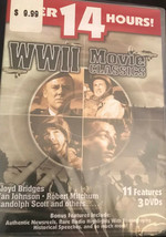 WWII: Movie Classics - 3 DVD - 11 Films - War - 14 Hours- BRAND NEW - £7.05 GBP