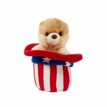 Gund Itty Bitty Boo The World&#39;s Cutest Dog Americana Plush Stuffed Animal - £16.58 GBP