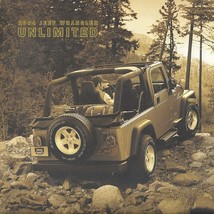 2004 Jeep WRANGLER UNLIMITED brochure catalog folder US 04 - $10.00