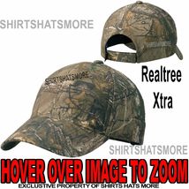 Garment Washed Camo Baseball Cap Hunting Hat Camouflage Realtree Xtra OSFM NEW - £8.47 GBP