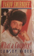 What a Country Yakov Smirnoff VHS Tape Comedy S1A - $9.89