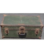 Antique Samson Foot Locker – USABLE – NEEDS TLC – COLLECTIBLE ANTIQUE TRUNK - £116.76 GBP