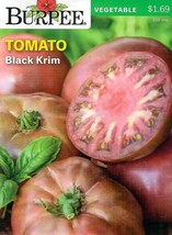 GIB Tomato Black Krim Vegetable Seeds Burpee  - £6.88 GBP