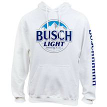 Busch Light Beer Logo White Colorway Hoodie White - $69.98+
